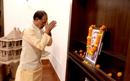 मुख्यमंत्री श्री चौहान ने मेजर ध्यानचंद की जयंती पर किया नमन