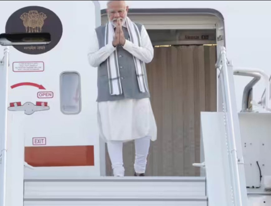 प्रधानमंत्री मोदी ग्रीस के दौरे पर, 40 साल बाद भारत का पहला आधिकारिक दौरा