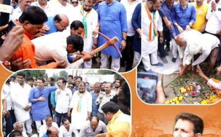 इंदौर राऊ विधानसभा सीट पर मच-मच! जहां बीजेपी 7 को करने वाली थी भूमिपूजन, जीतू पटवारी ने 6 को ही कर डाला