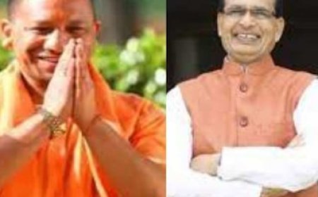 MP में योगी तो सीएम शिवराज ने मारी यूपी में एंट्री, कहा 'सत्य कहां छिपता है'