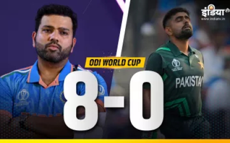 पाकिस्तान ने लाखों लोगों के सामने टेके घुटने, टॉप पर पहुंची टीम इंडिया