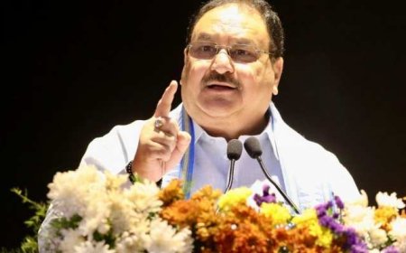 कांग्रेस के चुनावी वादों पर नड्डा का 'प्रहार', वो केवल लूट और भ्रष्टाचार की गारंटी दे सकते हैं