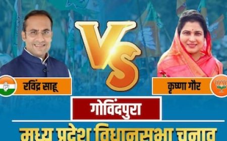 गोविंदपुरा में ससुर की विरासत बचा पाएंगी कृष्णा गौर या 4 दशक बाद कांग्रेस के साहू करेंगे कमाल?