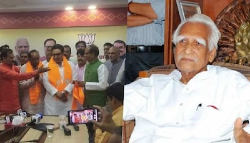 विंध्य में बड़ा सियासी उलटफेर, श्रीनिवासी तिवारी के सियासी वारिस ने कांग्रेस छोड़ थामा BJP का दामन