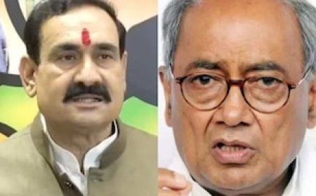 काउंटिंग से पहले कलेक्टर पर सियासत, दिग्विजय सिंह ने हटाने की मांग तो नरोत्तम मिश्रा ने दिया यह जवाब