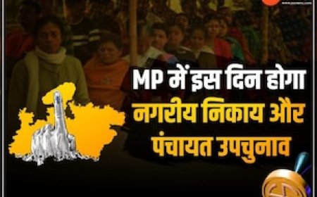 एमपी में नगरीय निकाय और पंचायत उप चुनाव का शेड्डयूल जारी, जनवरी में इस दिन होगा मतदान