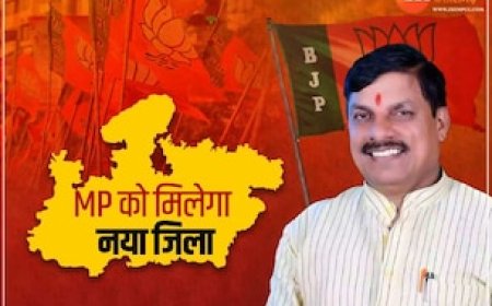 MP में जिलों की संख्या बढ़कर हो जाएगी 56! CM मोहन यादव आज लगा सकते है इस नाम पर मुहर
