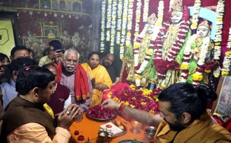 मुख्यमंत्री डॉ. मोहन यादव ने मकर संक्रांति के पावन पर्व पर श्री रामजनार्दन मंदिर में पूजा-अर्चना की