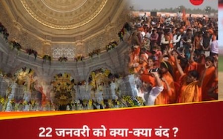 अयोध्या राम मंदिर: 22 जनवरी को बंद रहेंगे बैंक से लेकर शेयर बाजार तक, जानिए कहां-कहां रहेगी छुट्टी