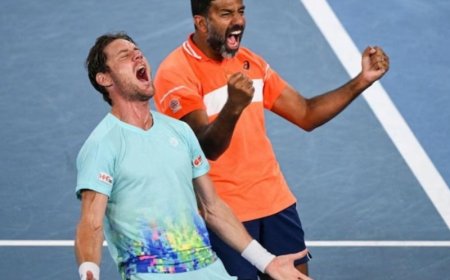 ग्रैंडस्लैम खिताब जीतने वाले सबसे उम्रदराज खिलाड़ी बने रोहन बोपन्ना, रचा इतिहास