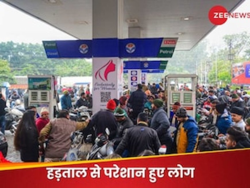 ट्रक ड्राइवरों की हड़ताल से लोग बेबस तो हाईकोर्ट 'लाल', कहा- हालात सामान्य करवाए सरकार