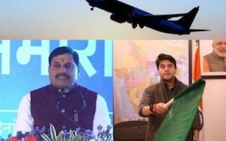 अहमदाबाद से जुड़ा ग्वालियर, नई फ्लाइट के लिए CM मोहन ने सिंधिया को ऐसे दिया धन्यवाद