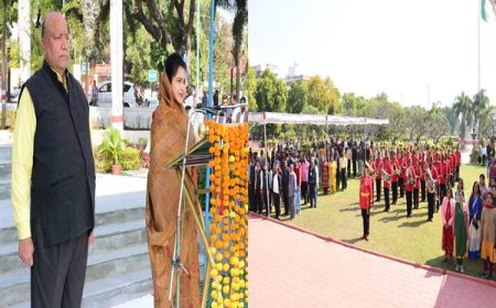 मंत्रालय में हुआ राष्ट्र-गीत एवं "राष्ट्र-गान" का सामूहिक गायन