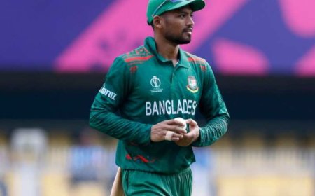 T20 WC से पहले बांग्लादेश क्रिकेट में बड़ा बदलाव, नजमुल हुसैन शंटो को सौंपी गई तीनों फॉर्मेट की कप्तानी