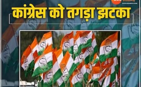 MP में कांग्रेस को फिर लगा तगड़ा झटका, दो दिग्गजों के साथ 300 नेता BJP में हुए शामिल