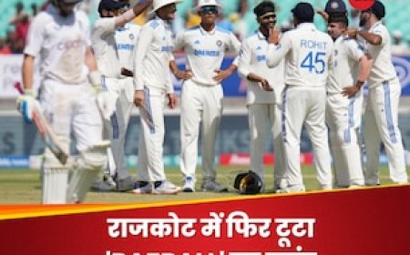 राजकोट में फिर टूटा 'BAZBALL' का घमंड, भारत ने टेस्ट क्रिकेट में दर्ज की अपनी सबसे बड़ी जीत