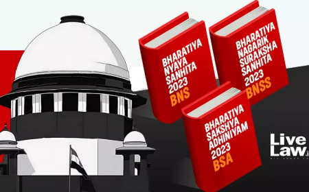 सुप्रीम कोर्ट ने नए आपराधिक कानूनों को चुनौती देने वाली याचिका खारिज की