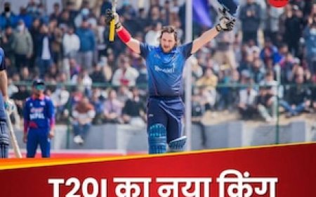 6, 6, 6, 6... रोहित-गेल सब छूटे पीछे, आ गया T20I का नया 'बादशाह', ठोकी सबसे तेज सेंचुरी