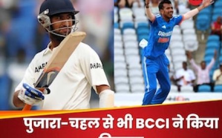 ईशान-श्रेयस ही नहीं, पुजारा और चहल भी BCCI कॉन्ट्रैक्ट से हुए आउट, 6 बड़े प्लेयर्स की हुई छुट्टी