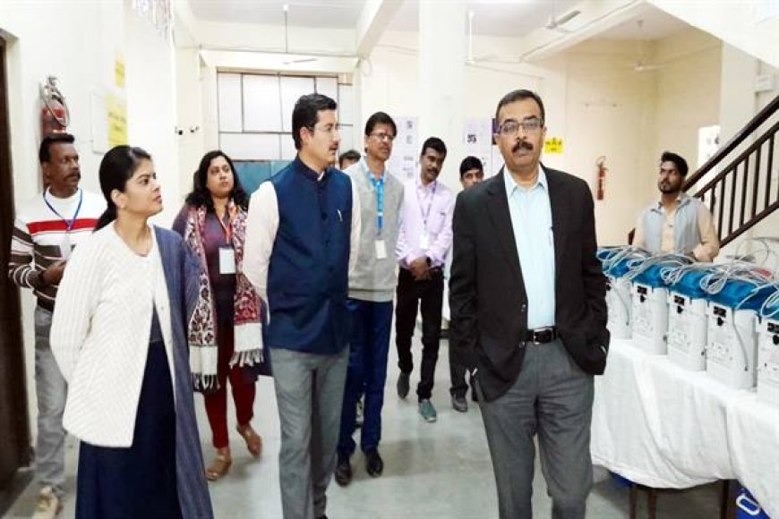 प्रदेश में ईवीएम एफएलसी का कार्य पूर्ण