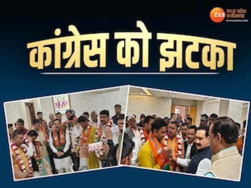 ग्वालियर-चंबल में कांग्रेस को लगा झटका, नरोत्तम मिश्रा ने फिर लगाई 'पंजे' में सेंध