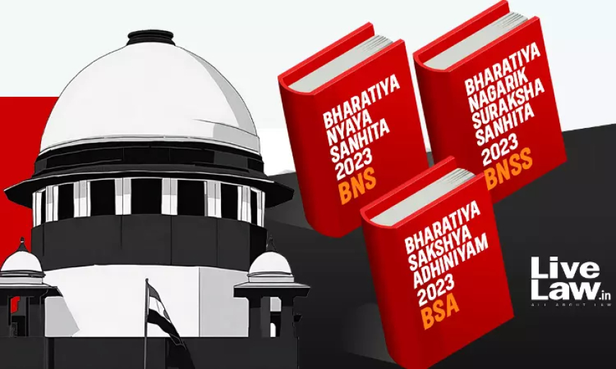 सुप्रीम कोर्ट ने नए आपराधिक कानूनों को चुनौती देने वाली याचिका खारिज की