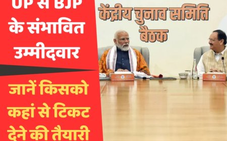 UP में इतनी सीटों पर बीजेपी के संभावित उम्मीदवारों के नाम आए सामने, जानें सहयोगी दलों के लिए कितनी छोड़ी