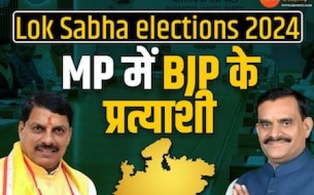 BJP ने पहली लिस्ट में MP की 24 सीटों पर उतारे प्रत्याशी, जानिए कौन कहा से बना प्रत्याशी