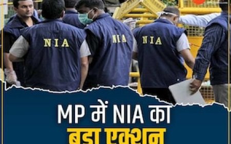 खालिस्तानी-गैंगस्टर लिंक केस में NIA की बड़ी कार्रवाई, MP में कई जगहों पर रेड