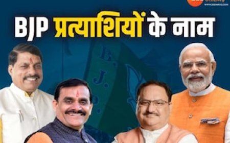 MP की पांच सीटों पर BJP ने घोषित किए प्रत्याशी, इंदौर से इस नेता को मिला टिकट
