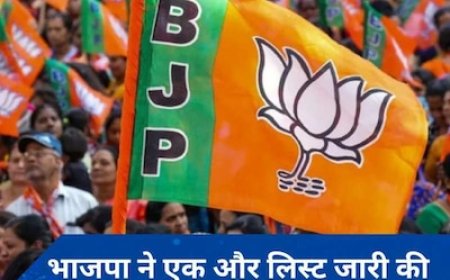 बीजेपी ने प्रत्याशियों की चौथी लिस्ट जारी की, 15 उम्मीदवारों के नाम किए घोषित