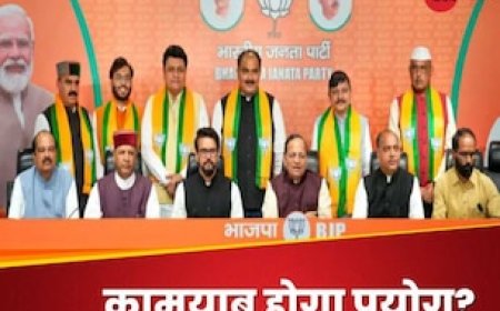 बीजेपी ने कांग्रेस से आए 6 विधायकों को दे दिया विधानसभा का टिकट, मच गया बवाल