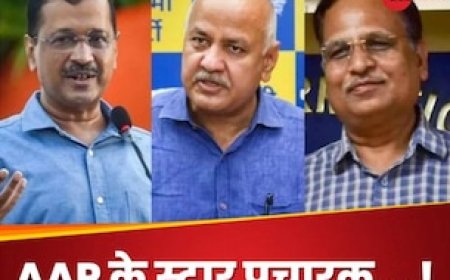 AAP के लिए जेल से प्रचार करेंगे केजरीवाल-सिसोदिया-जैन! स्टार प्रचारकों की लिस्ट में तीनों नेताओं के नाम