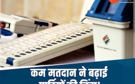 MP में कम वोटिंग ने बढ़ाई टेंशन, BJP ने खटखटाया चुनाव आयोग का दरवाजा, बताई ये वजह