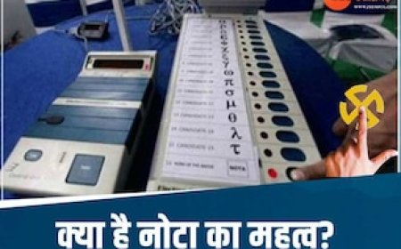 इंदौर में वोटिंग से पहले चर्चा में 'NOTA', कांग्रेस जला रही दीपक और पिला रही चाय