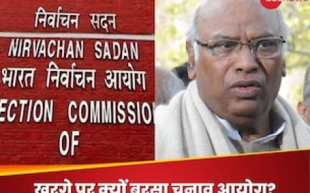 वोटर्स को गुमराह कर रहे मल्लिकार्जुन खरगे', चुनाव आयोग ने कांग्रेस अध्यक्ष को लगाई फटकार