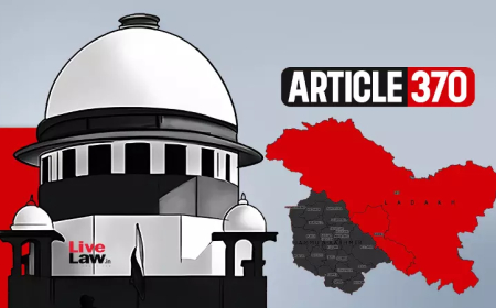 सुप्रीम कोर्ट ने अनुच्छेद 370 फैसले पर पुनर्विचार की मांग वाली याचिकाएं खारिज कीं