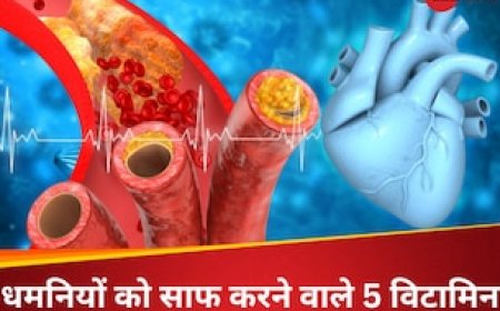 दो कोस दूर रहेगा हार्ट अटैक- स्ट्रोक का खतरा, खाने में रोज शामिल करें खून की नली को साफ रखने वाले ये 5 विटामिन
