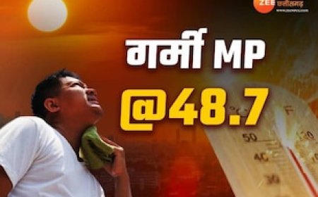 मध्य प्रदेश में गर्मी ने तोड़े सभी रिकार्ड, ये हैं पांच सबसे गर्म जिले, तापमान पहुंचा 48.7