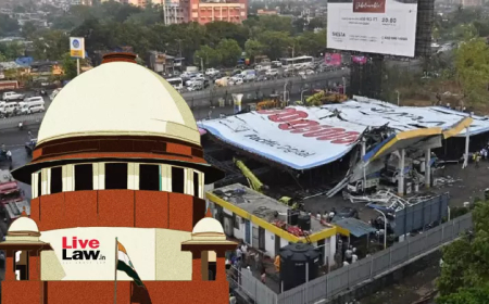 सुनिश्चित करें कि मानसून के दौरान कोई होर्डिंग न गिरे: सुप्रीम कोर्ट ने घाटकोपर त्रासदी का उल्लेख करते हुए मुंबई अधिकारियों से कहा