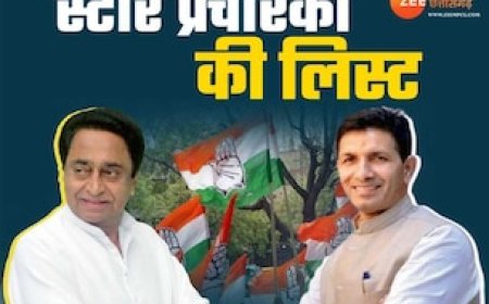 अमरवाड़ा उपचुनाव के लिए कांग्रेस स्टार प्रचारकों की लिस्ट जारी, जीतू पटवारी-कमलनाथ समेत 40 नाम शामिल