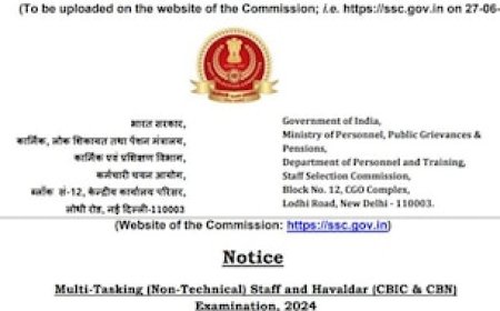SSC MTS Notification 2024 OUT: एसएससी ने 8326 पदों पर निकलीं सरकारी नौकरी, ये रहा अप्लाई करने का डायरेक्ट लिंक