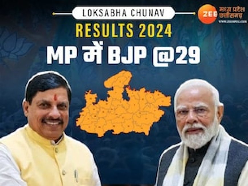 MP में दोहराया गया 1984 वाला इतिहास, BJP ने क्लीन स्वीप कर बनाया बड़ा रिकॉर्ड