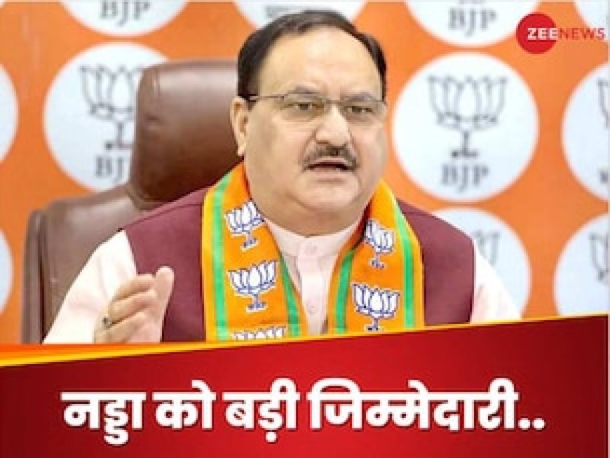 भाजपा ने जेपी नड्डा को सौंपी बड़ी जिम्मेदारी, राज्यसभा में बनाए गए नेता सदन, लेंगे पीयूष गोयल की जगह