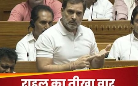 PM मोदी को डायरेक्ट ऊपर से मैसेज आया और उन्होंने नोटबंदी कर दी', संसद में गरजे राहुल गांधी