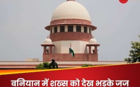 बनियान पहने शख्स सुप्रीम कोर्ट की लाइव सुनवाई में आ गया, जज ने कहा- इसे फौरन बाहर करो!