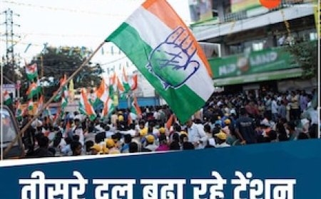 MP में कांग्रेस की टेंशन बढ़ा रहे तीसरे दल, क्या हाथ से छिटक रहा परंपरागत वोटबैंक ?
