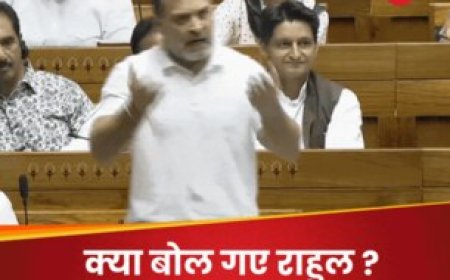 संसद में ऐसा क्या बोले राहुल गांधी कि वित्त मंत्री निर्मला सीतारमण ने पकड़ लिया माथा ?