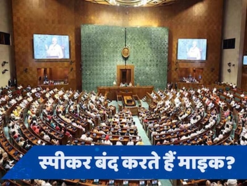 संसद में माइक ऑन-ऑफ करने का क्या सिस्टम, किसके पास होता है इसका स्विच?