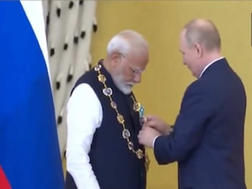 क्या है 'ऑर्डर ऑफ सेंट एंड्रयू', जो पुतिन ने PM मोदी को दिया, समझिए इसकी अहमियत